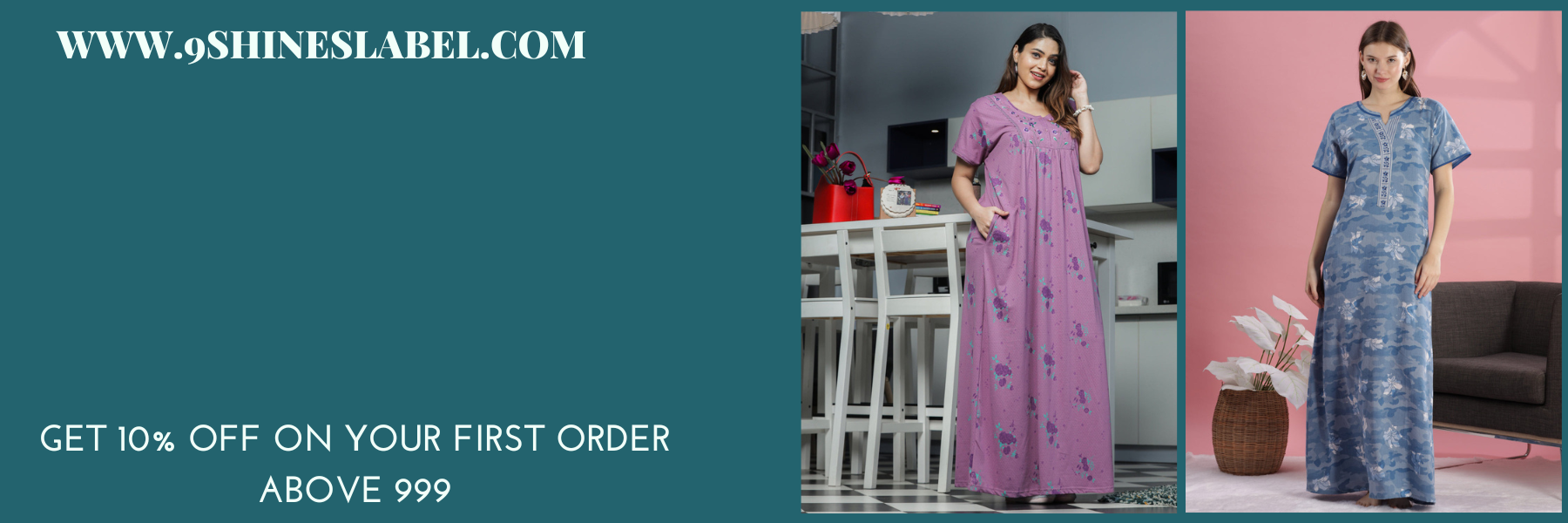 Breathable Night Dress for Women That Don't Compromise on Style 9shines label Breathable Night Dress for Women That Don't Compromise on Style 9shines label