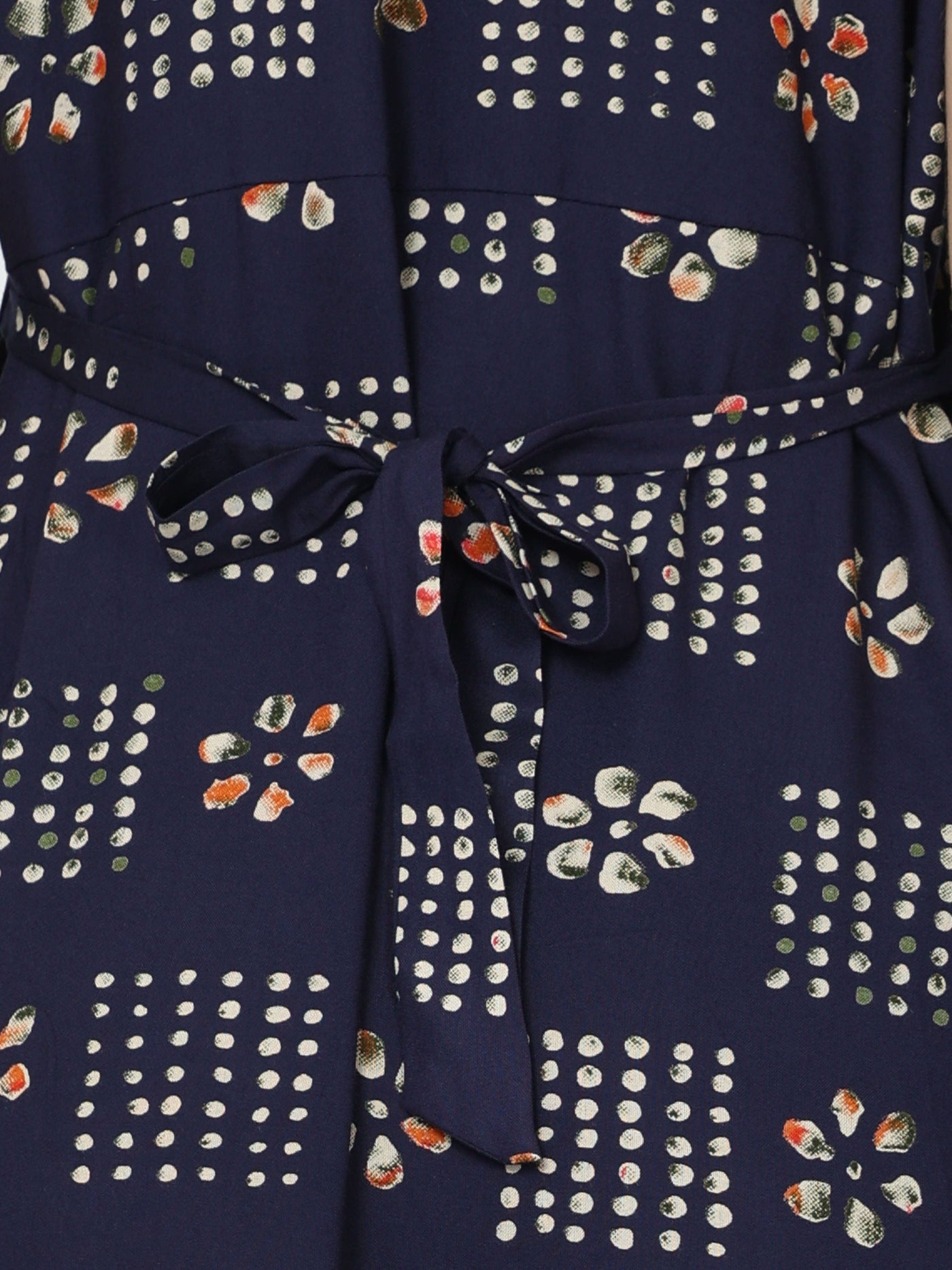 Rayon Maternity Feeding Nighty Blue