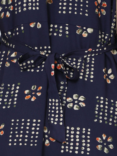 Rayon Maternity Feeding Nighty Blue