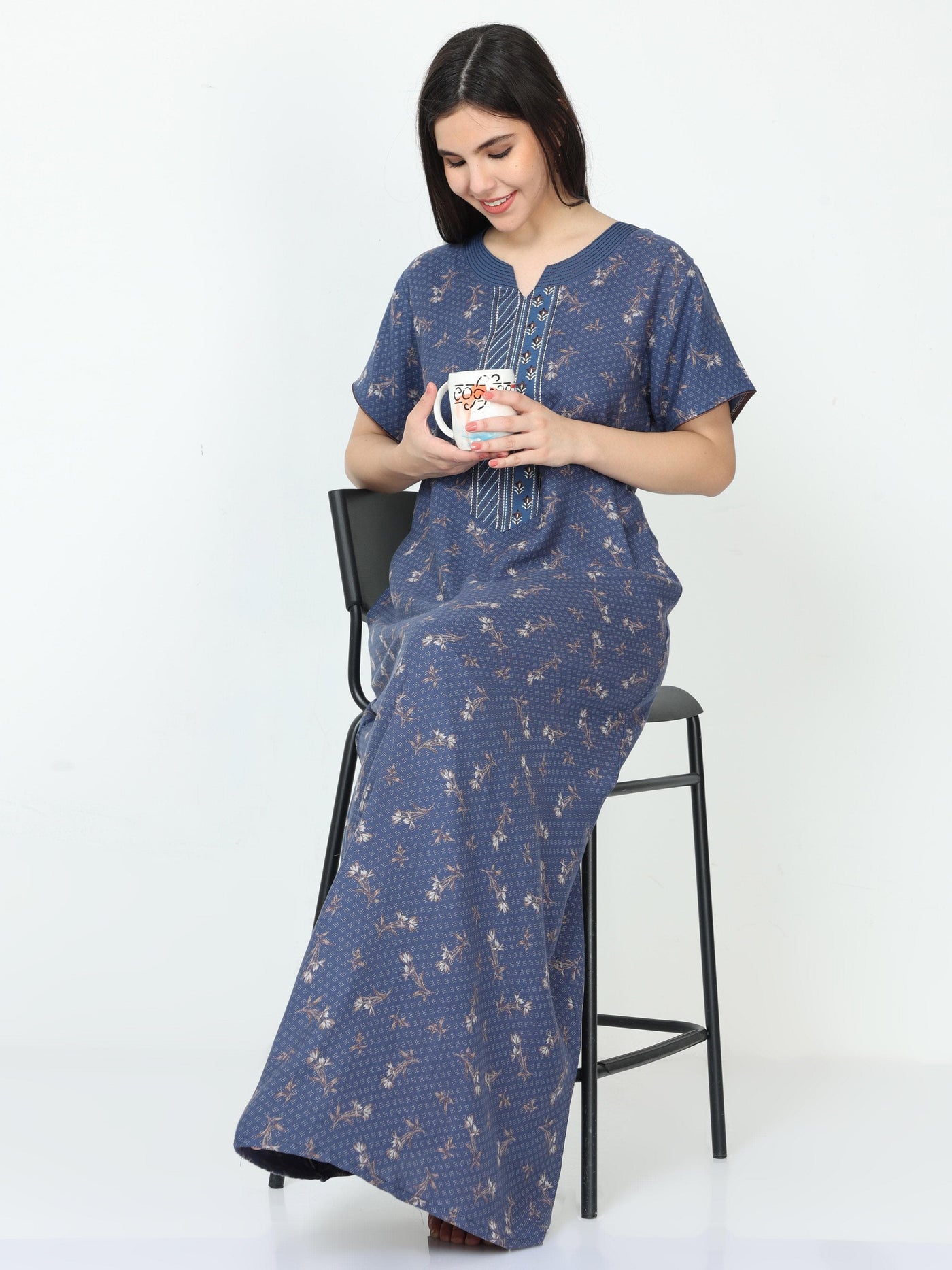 Alpine Designer Nighty Blue