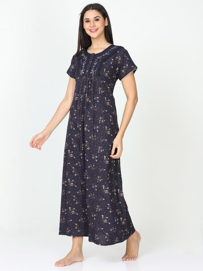 Alpine Designer Nighty Navy Blue