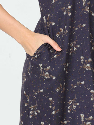 Alpine Designer Nighty Navy Blue
