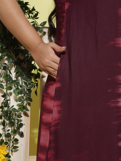 Alpine Designer Nighty Maroon