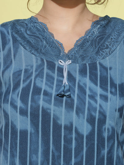 Alpine Designer Nighty Blue