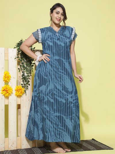 Alpine Designer Nighty Blue