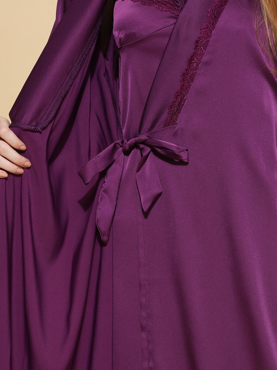  Long Robe Long Gown  Dreams Unveiled: Lavender Romance in Long Robes and Gowns- 9shines label 