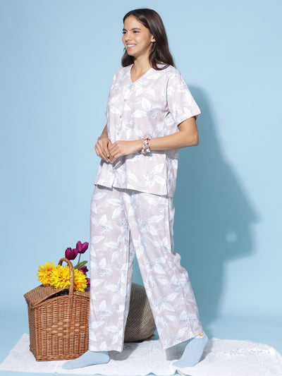 Rayon Co-Ords Set Peach