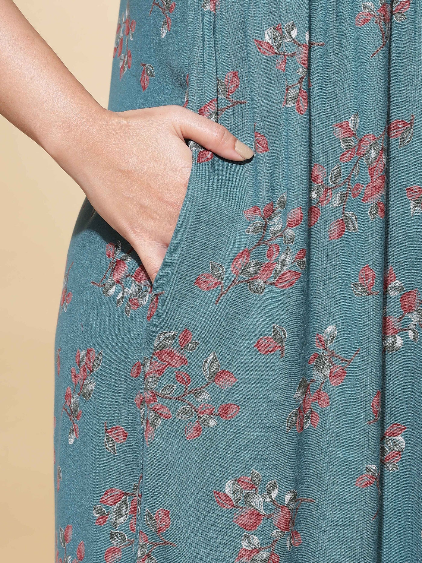 Alpine Designer Teal Blue Nighty