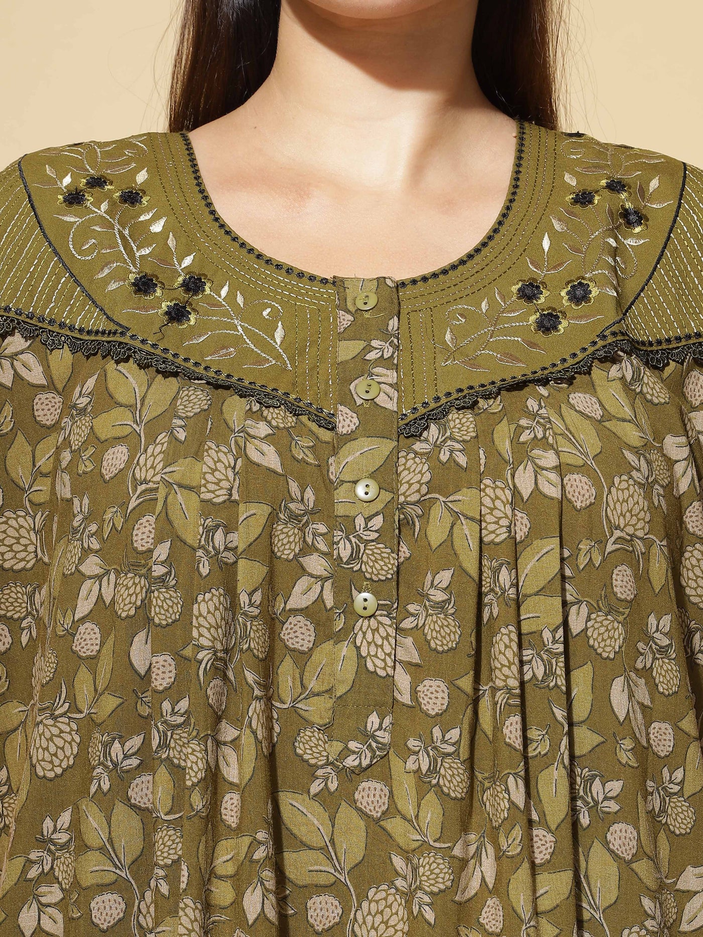 Crush Designer Nighty Green