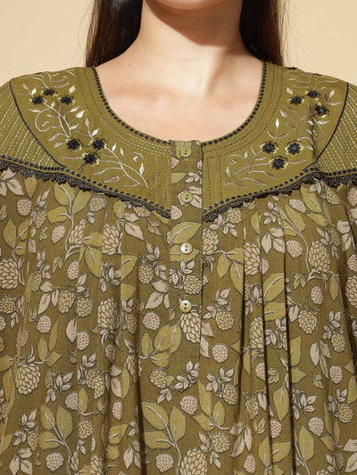 Crush Designer Nighty Green