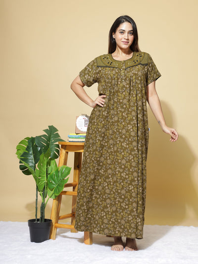 Crush Designer Nighty Green
