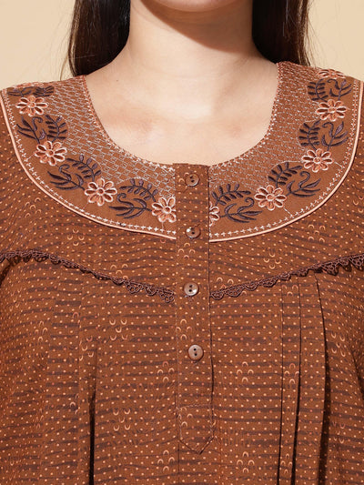 Crush Designer Nighty Brown