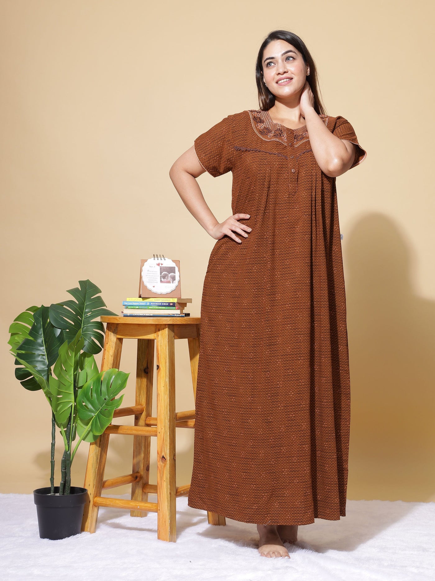 Crush Designer Nighty Brown