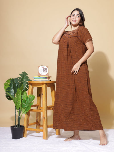 Crush Designer Nighty Brown