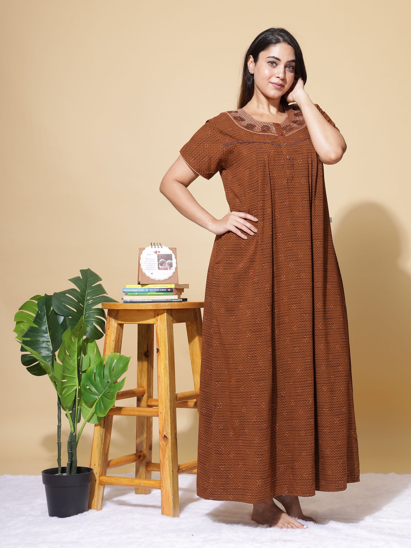Crush Designer Nighty Brown