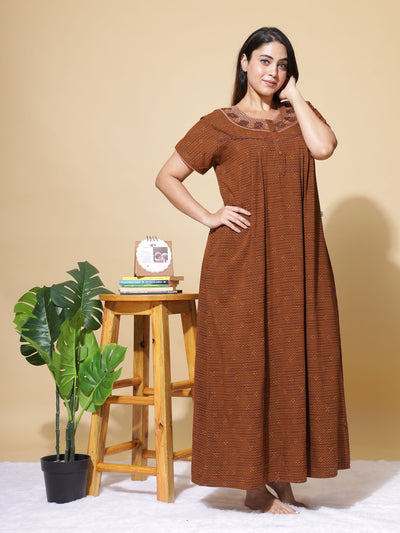 Crush Designer Nighty Brown