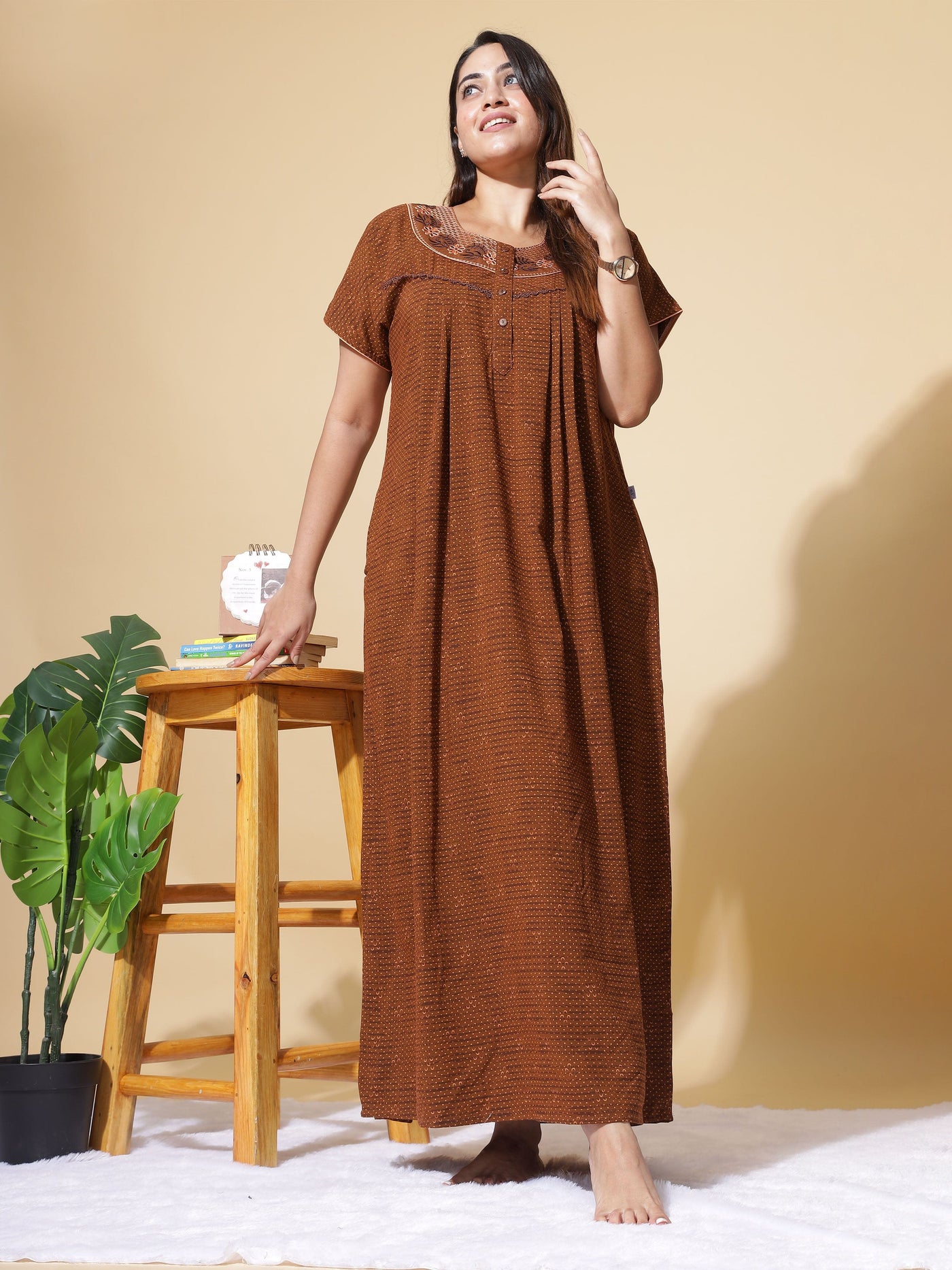 Crush Designer Nighty Brown