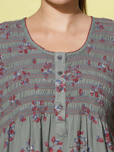 Alpine Designer Nighty Green