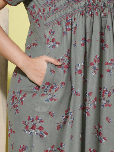 Alpine Designer Nighty Green