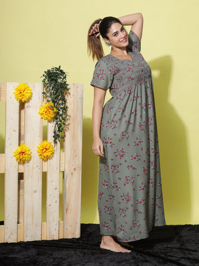 Alpine Designer Nighty Green