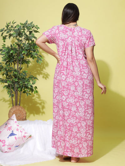 Crush Designer Nighty Dark Pink