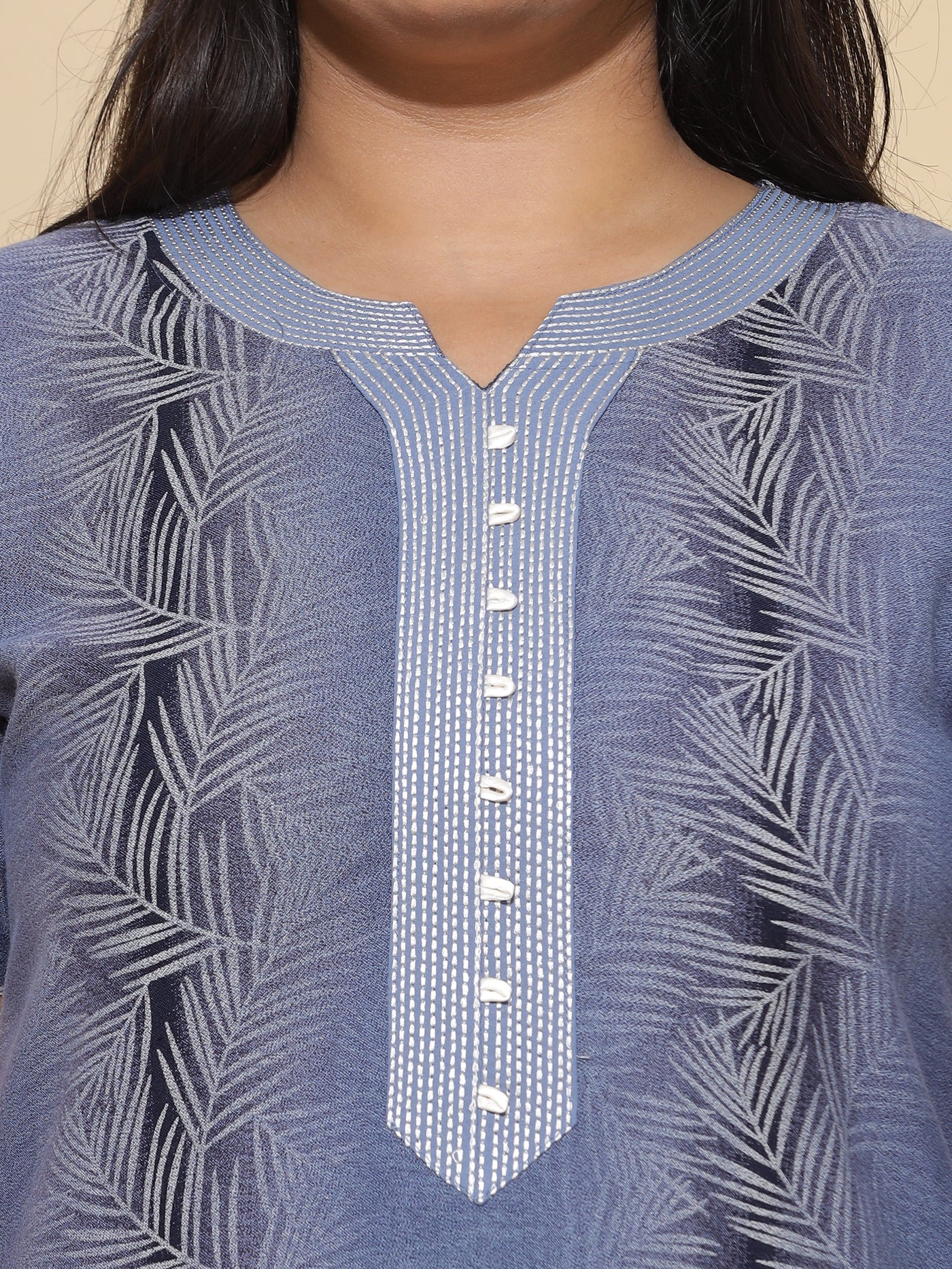 Alpine Designer Maxi Nighty Denim Blue