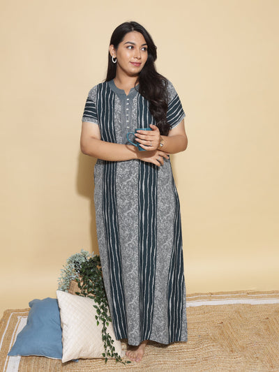 Alpine Designer Maxi Nighty Green