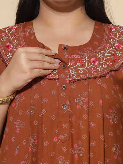 Alpine Designer Maxi Gold Nighty