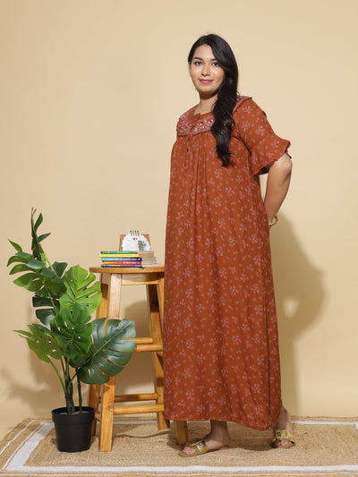 Alpine Designer Maxi Gold Nighty