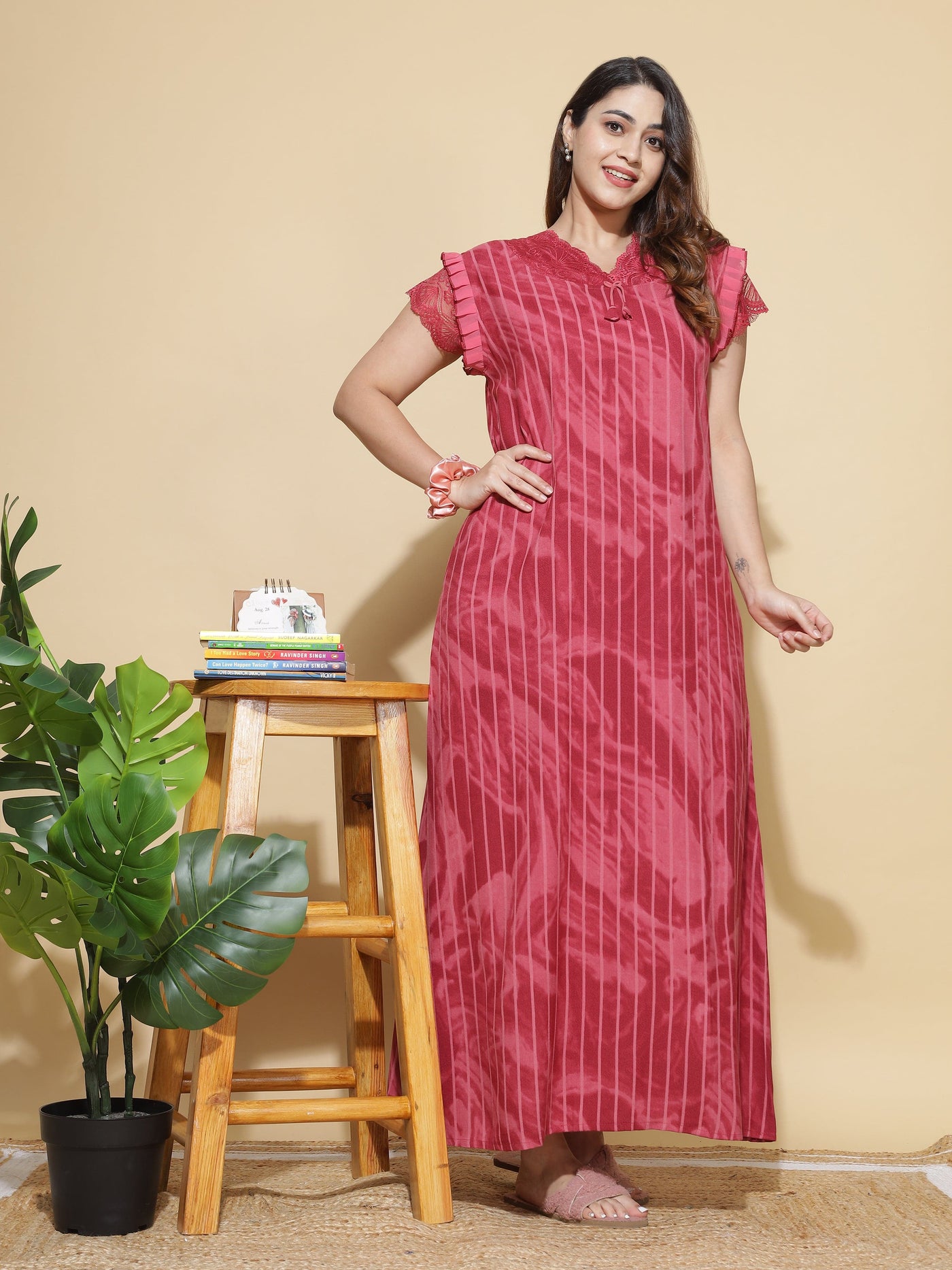 Alpine Designer Nighty Marron