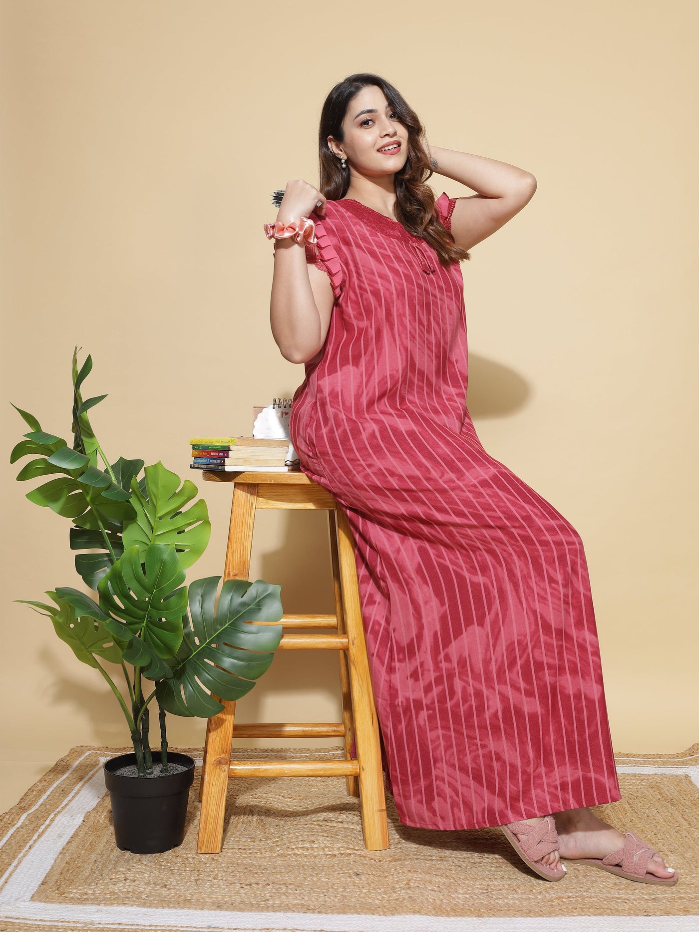 Alpine Designer Nighty Marron