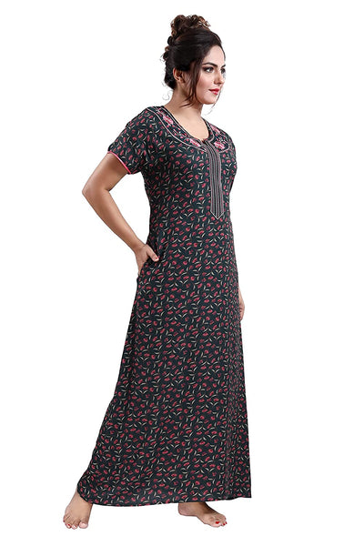 Green Alpine Designer Nighty