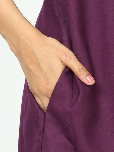 Alpine Maternity Feeding Nighty Purple