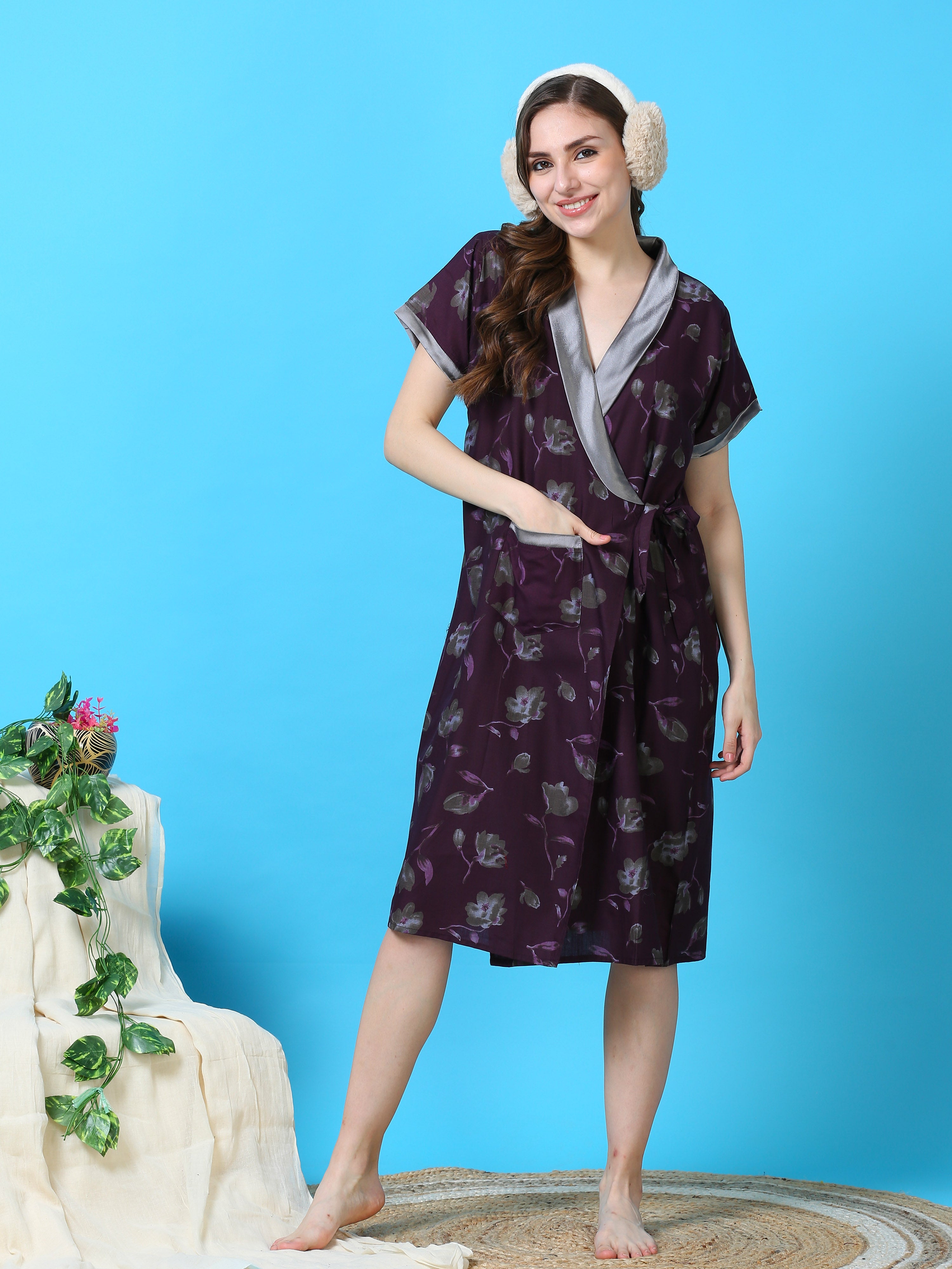 Short housecoat store