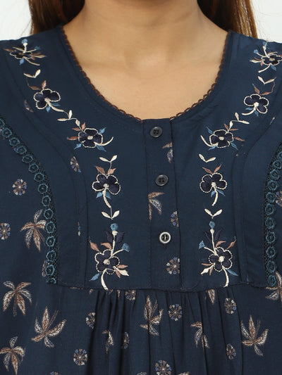 Alpine Designer Nighty Midnight Blue