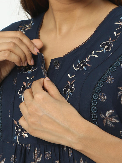 Alpine Designer Nighty Midnight Blue