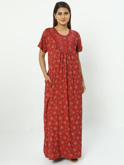 Alpine Designer Nighty Rust Orange