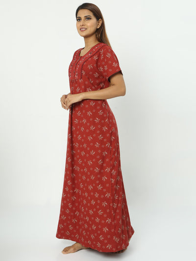 Alpine Designer Nighty Rust Orange