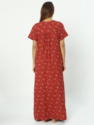Alpine Designer Nighty Rust Orange