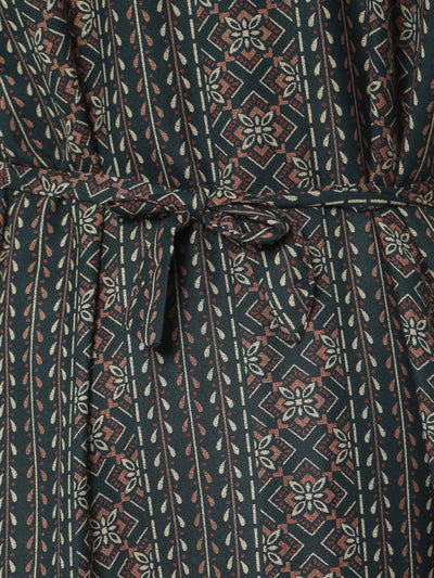 Alpine Maxi Designer Nighty Green