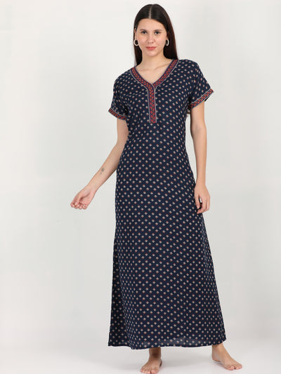 Alpine Designer Ink Blue Nighty