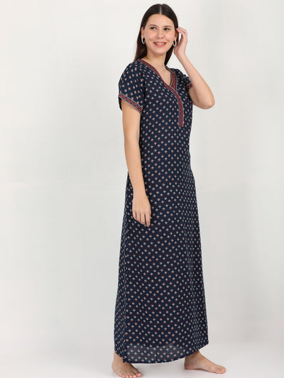 Alpine Designer Ink Blue Nighty
