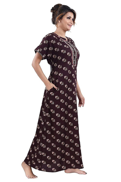 Alpine Designer Nighty | Dark Brown
