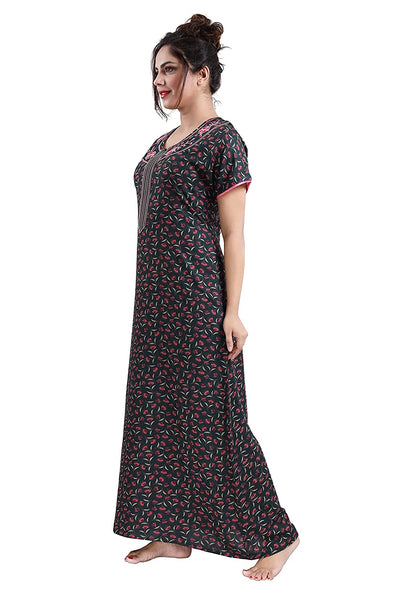 Green Alpine Designer Nighty