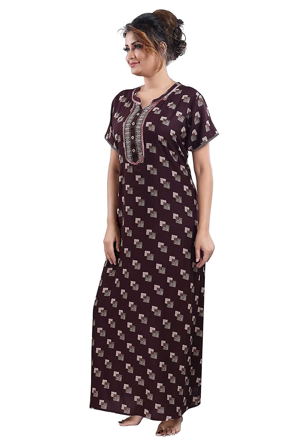Alpine Designer Nighty | Dark Brown