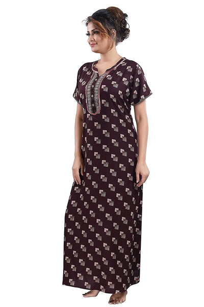 Alpine Designer Nighty | Dark Brown