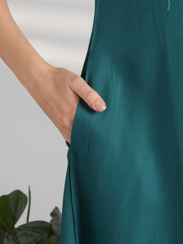 Soft Alpine Nighty with Side Pocket and A Line Fit