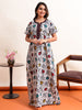 Get Comfortable Ethnic Batik Cotton Nighty for Women Today