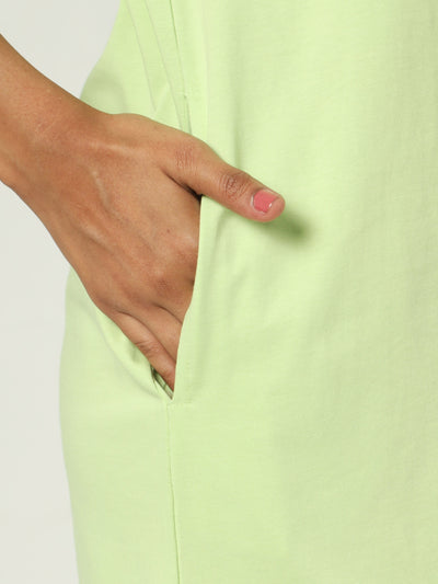 Hosiery Cotton Short Nighty Mint Green