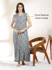 Alpine Misty Green Nighty with Zip and Pocket